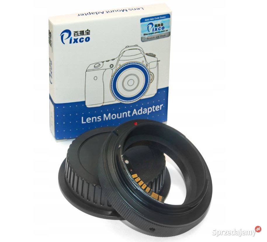 Adapter T2 na Canon EOS potwierdzenie AF EMF Pro Warszawa