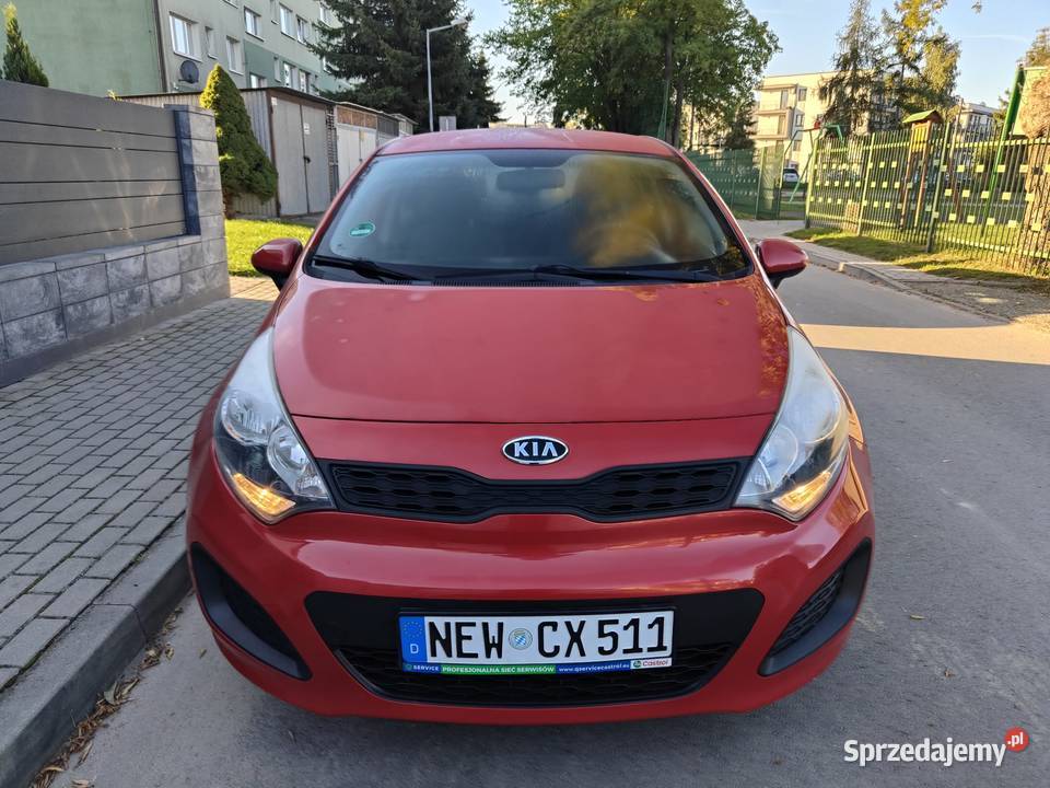 Kia Rio 2012r 12 86 stan manualna małopolskie Wojnicz