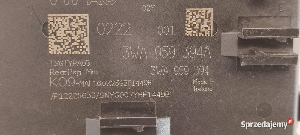 VW TAYRON MODUŁ DRZWI 3WA959394A osobowe Komputery sprzedam