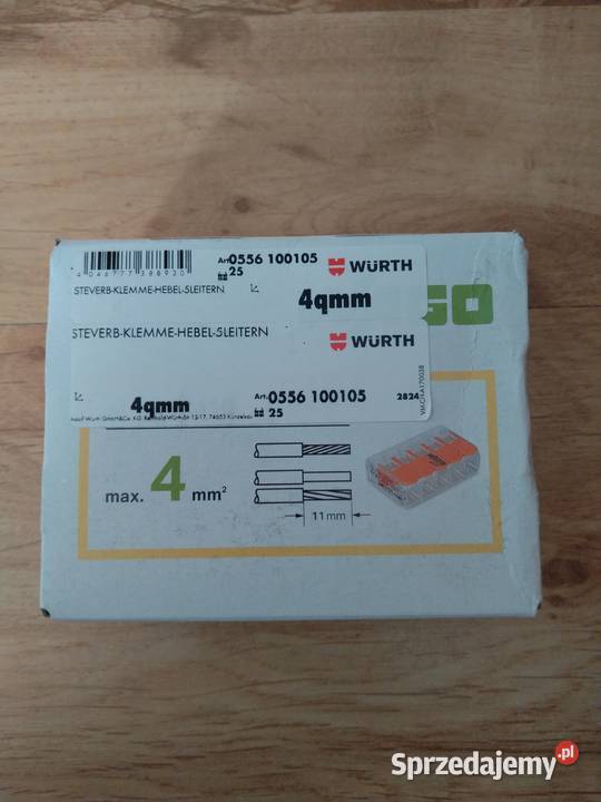 Złączka instalacyjna z dźwignią WAGO 221415 25 Chojnice