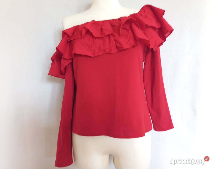 Bluzka czerwona Hiszpanka r 40 HM NOWA podlaskie Białystok sprzedam