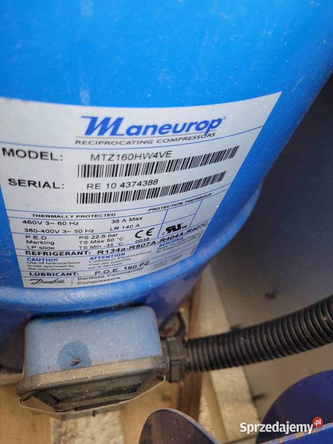 Spreazrki i chlodnice klimatyzacja chlodnictwo Gdańsk sprzedam