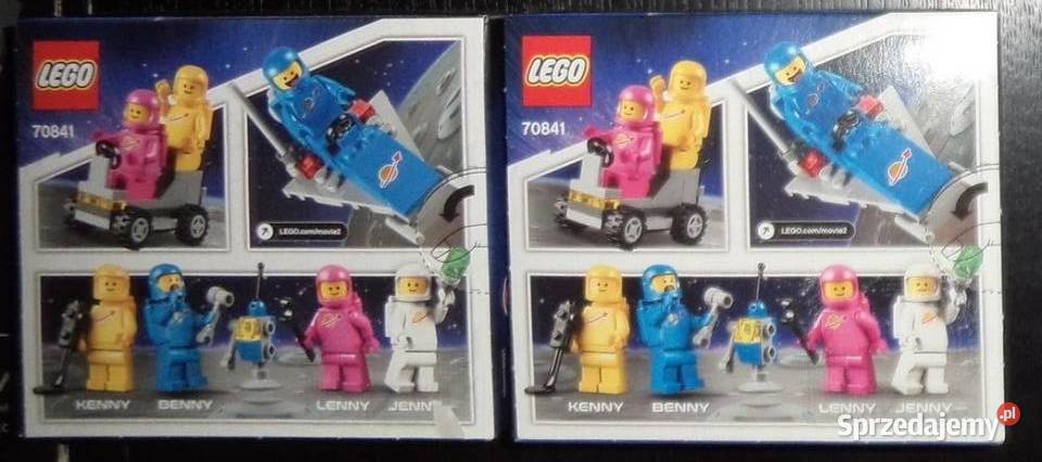 Lego movie 70841 kosmos 4 kosmiczne ludziki NOWE 5 lat+