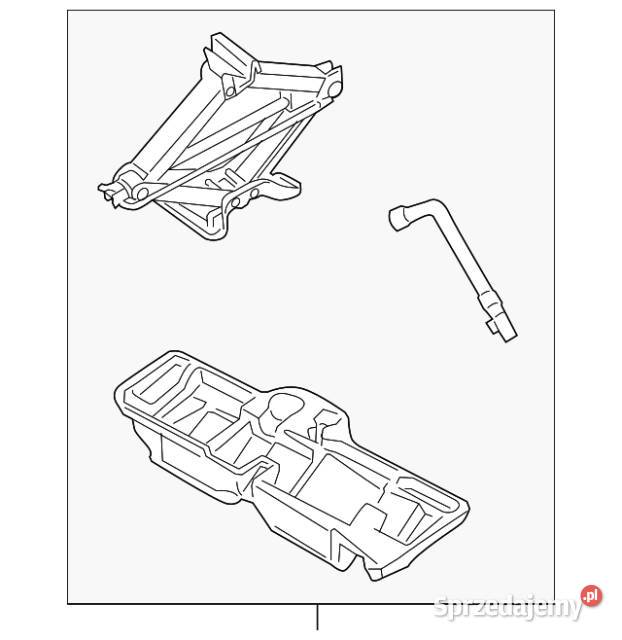 VOLVO S60 V60 podnosnik lewarek styropian wklad Bielany Wrocławskie sprzedam