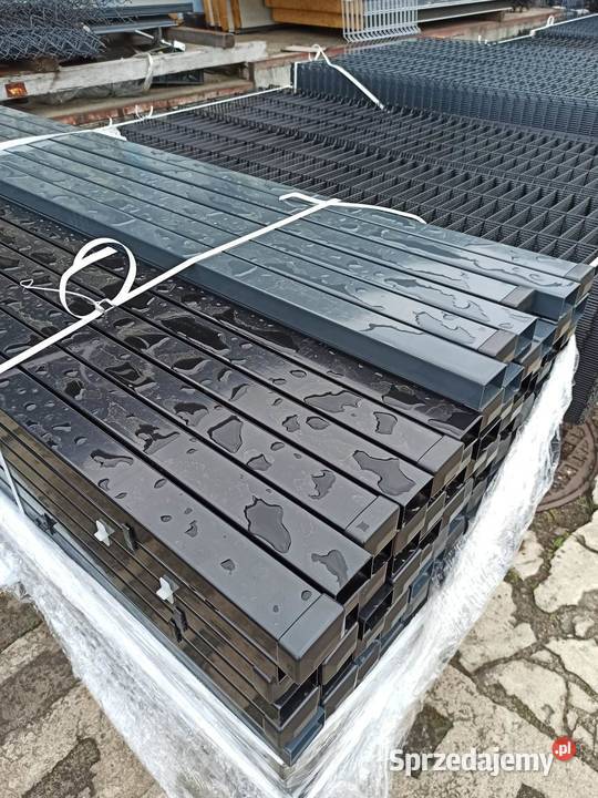 Słupek ogrodzeniowy pod panel 2 m 60x40 Łęczna