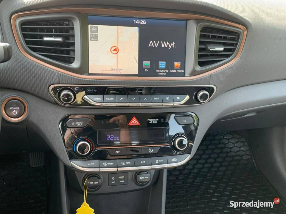 Hyundai IONIQ Elektryk 120 Automat LED Navi centralny zamek Baranowo