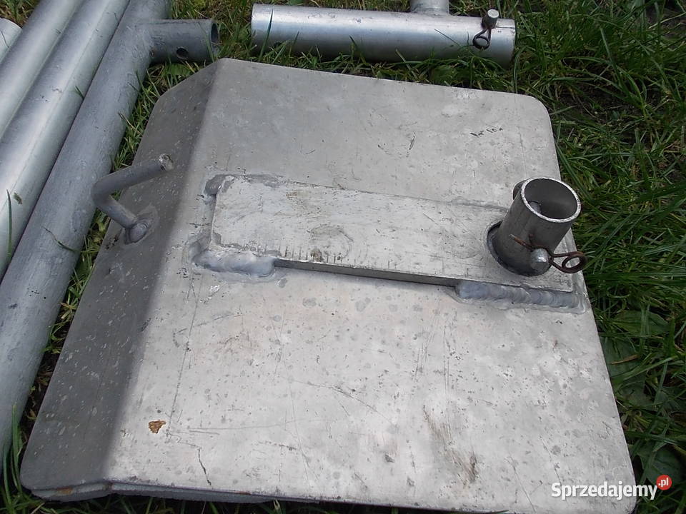 Wózek do pontonu aluminiowy składany Leszno sprzedam