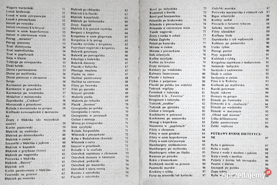 Dania rybne Mieczysław Łazarek Chełm