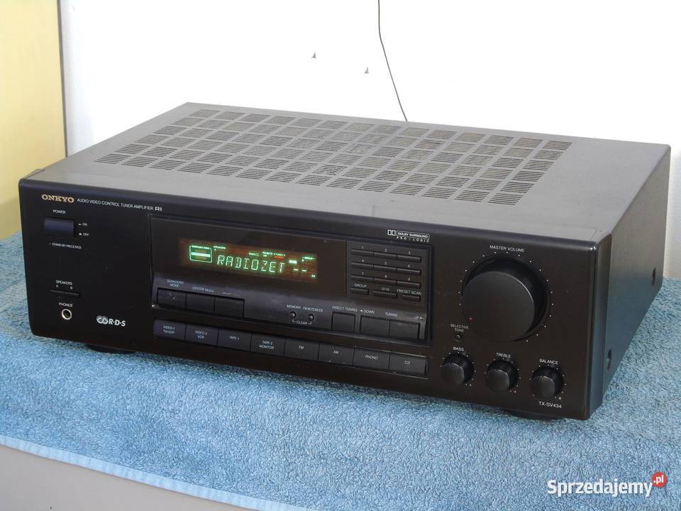 Amplituner Onkyo TXSV 434 mocny 240 wat DOSTAWA Jasło