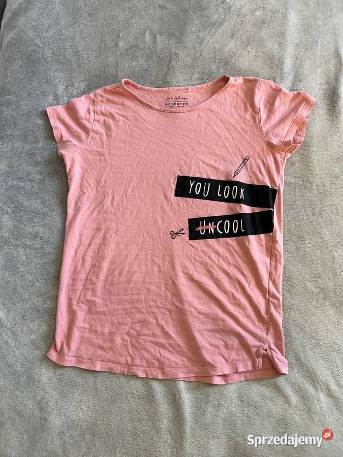 Koszulka bluzka tshirt z krótkim rękawem You dziewczynka Odzież Jasło