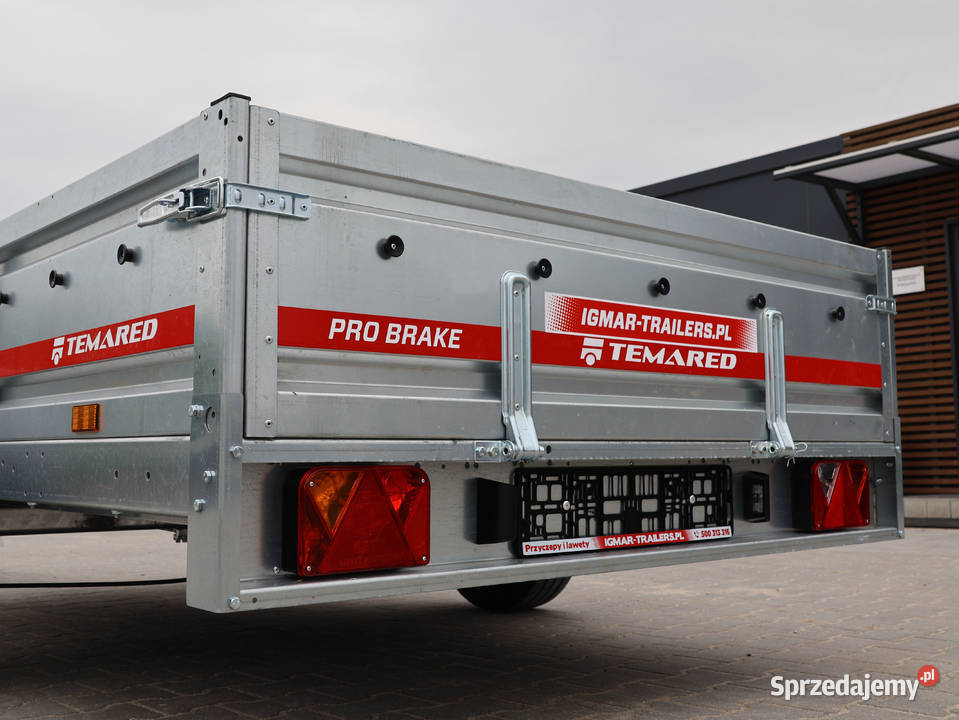 Przyczepka TEMARED PRO BRAKE 3015 mocna solidna Chodzież