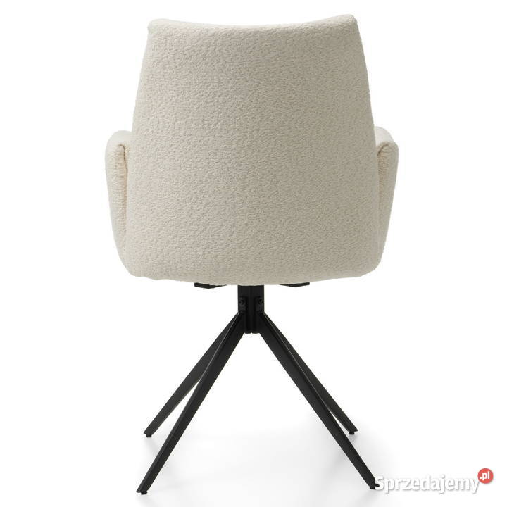 Beżowe Krzesło Prato Boucle Wysyłka 24H Dostawa wielkopolskie Tarchały Małe