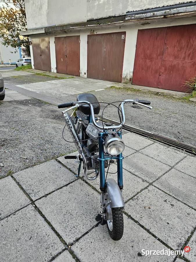 Motorynka remoncie z papierami Żory