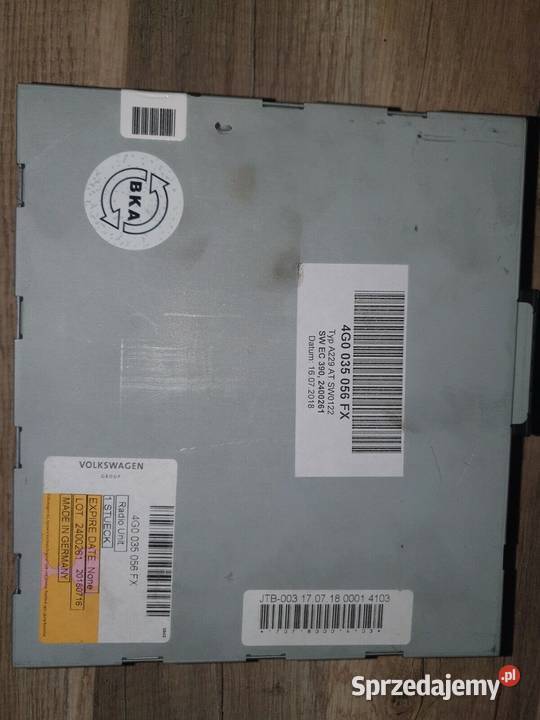 TUNER RADIOWY MODUŁ RADIOWY AUDI A4 A5 A6 dolnośląskie Świerzawa