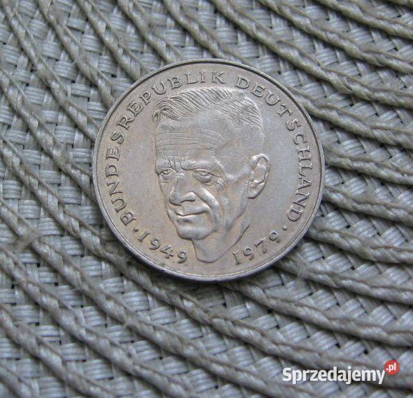 Niemcy 2 Marki 1980r D DrKurt Schumacher Kalisz