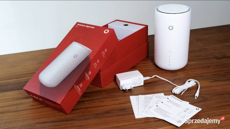 Vodafone GigaCube 5G modem 3g/4g Internet i komunikacja Ciechanów