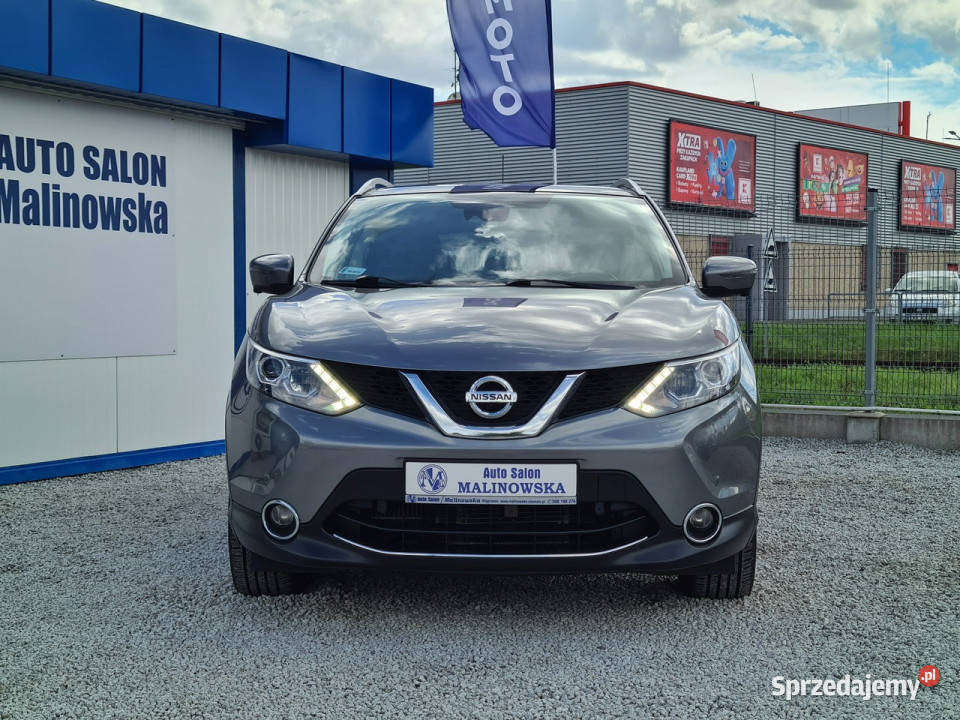 Nissan Qashqai Automat SzklanyDach Navi 2xPDC 108000km Wągrowiec