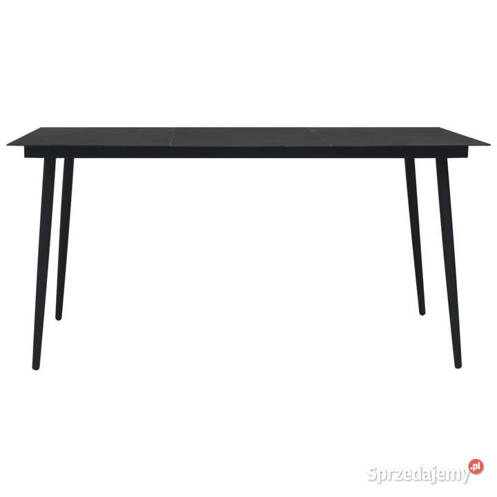 7cz zestaw mebli ogrodowych rattan PVC czarny Warszawa sprzedam