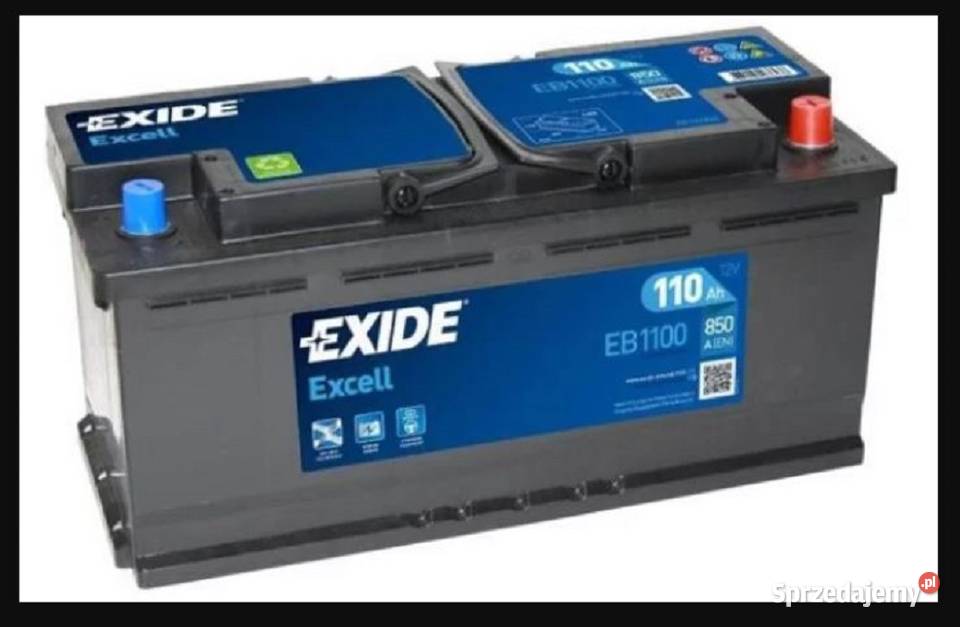 Akumulator Exide Excell 110Ah 850A EN PRAWY PLUS