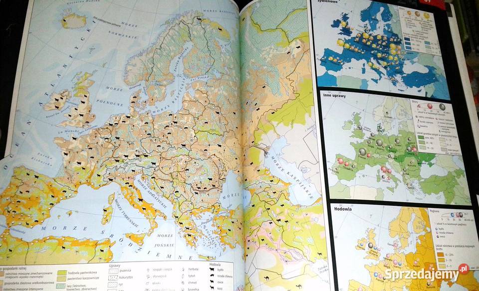 Szkolny atlas geograficzny Świat Polska ponad miękka Chełm
