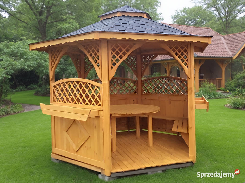ALTANA 27 32M OGRODOWA DREWNIANA ALTANKA OZDOBNA