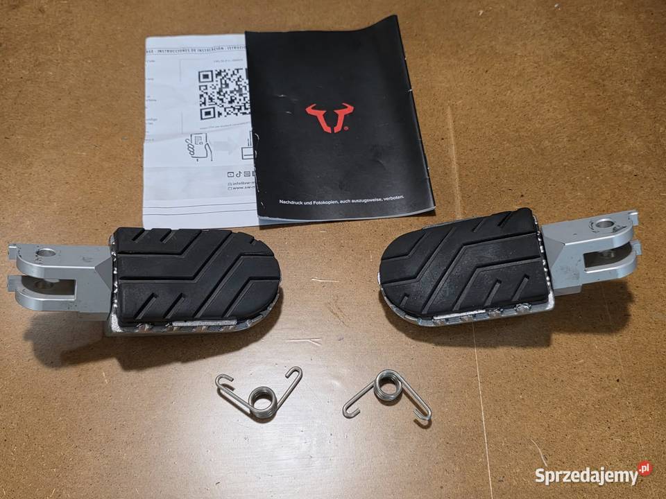 zestaw podnóżków regulowanych SW Motech BMW Lublin sprzedam