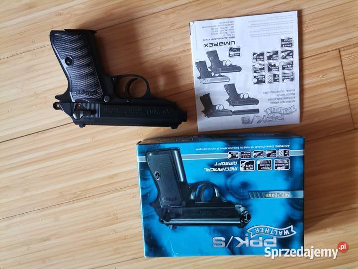 Nowy pistolet Walter PPKS metal ASG Umarex śląskie Bielsko-Biała sprzedam
