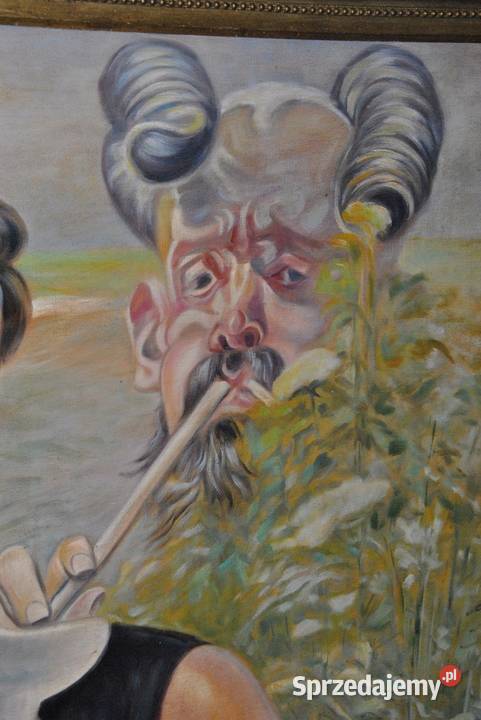 Jacek Malczewski ZALOTY Pałacowy Stary Obraz i