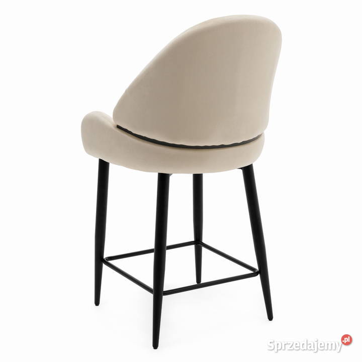 Hoker Tapicerowany Bergamo Jasnobeżowy Wysyłka Hokery Tarchały Małe sprzedam