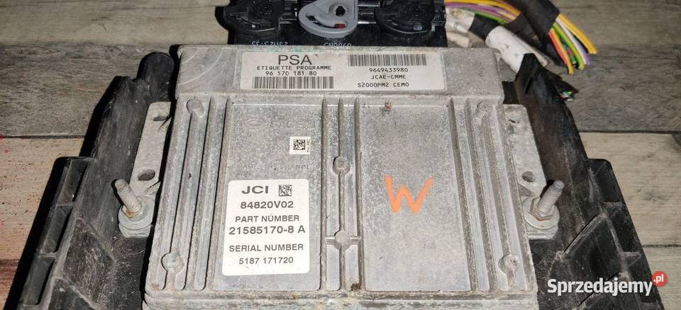 STEROWNIK SILNIKA KOMPUTER CITROEN C3 2003