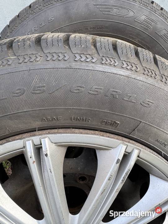Opony zimowe 1956515 stalówki i kołpaki Częstochowa sprzedam