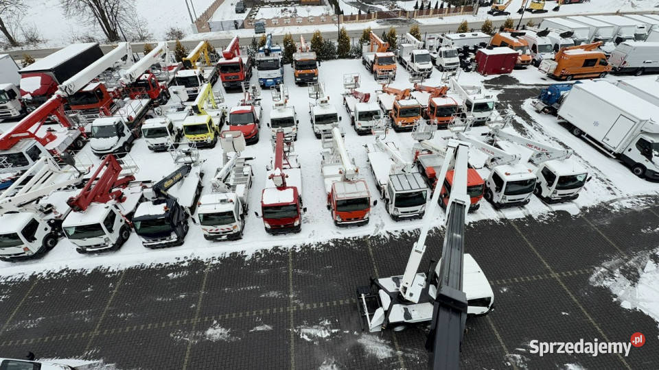 Nissan Cabstar Zwyżka Podnośnik Koszowy 136KM Widełki