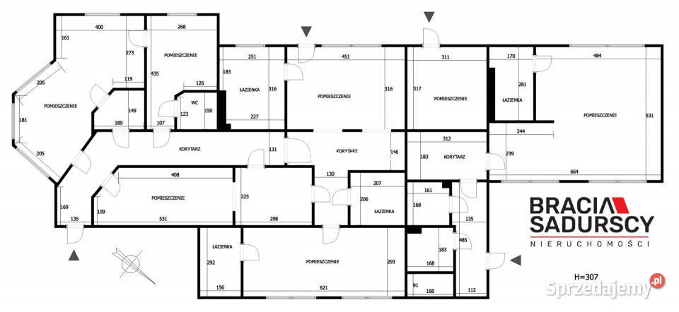 wynajmu lokalu Kraków Jesionowa 195m2