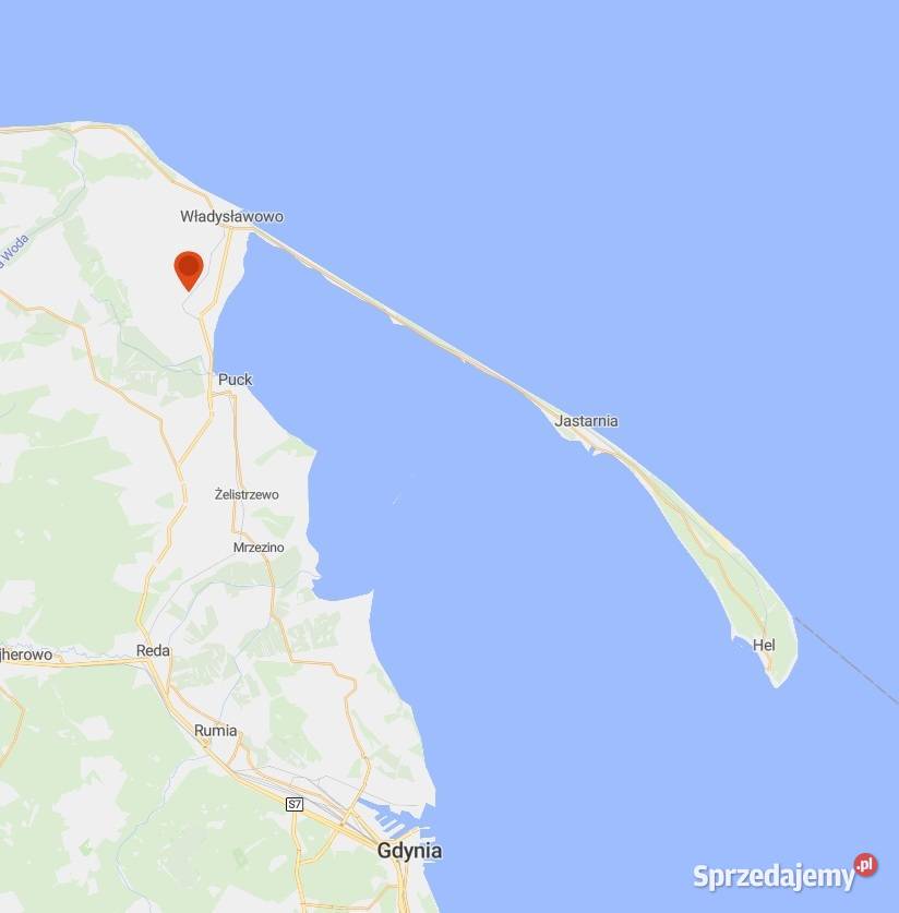 Działki inwest 16 do Zatoka Pucka Hel rekreacyjna Swarzewo