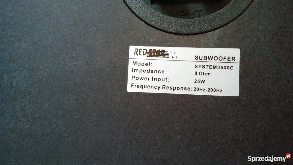 głośniki RED STAR zestaw Poznań