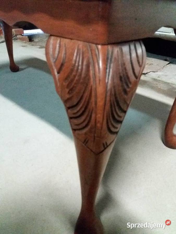 Ława Ludwikowa fornirowana orzechem Zamość