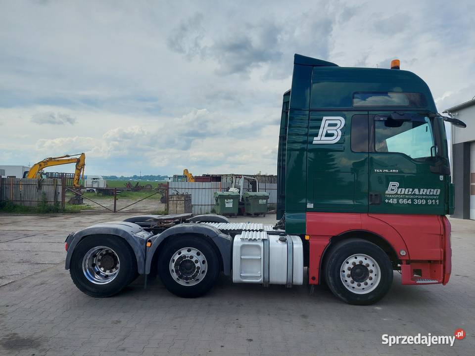 Man TGX 26480 euro 5 manual 6x2 zarej jako