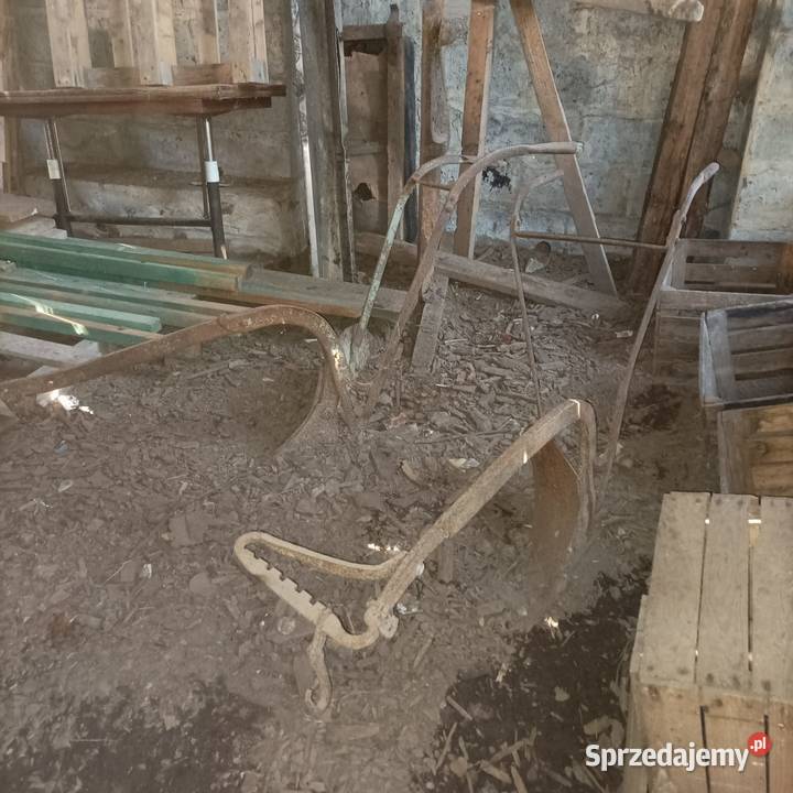 Pługi konne zabytkowe nieuszkodzony Huta Stara sprzedam