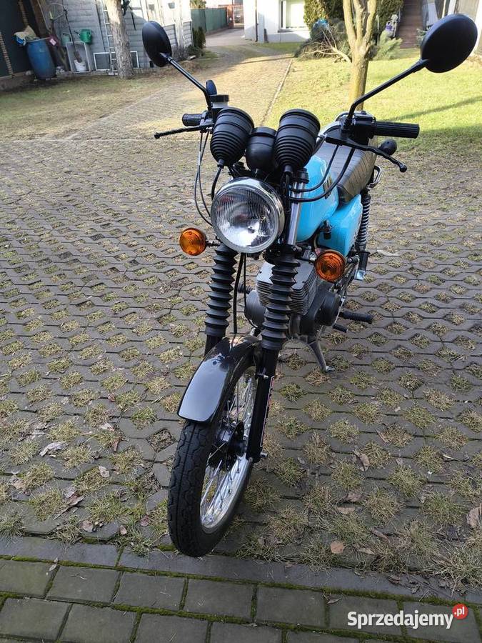 MZ ETZ 150 zarejestrowana Łódź