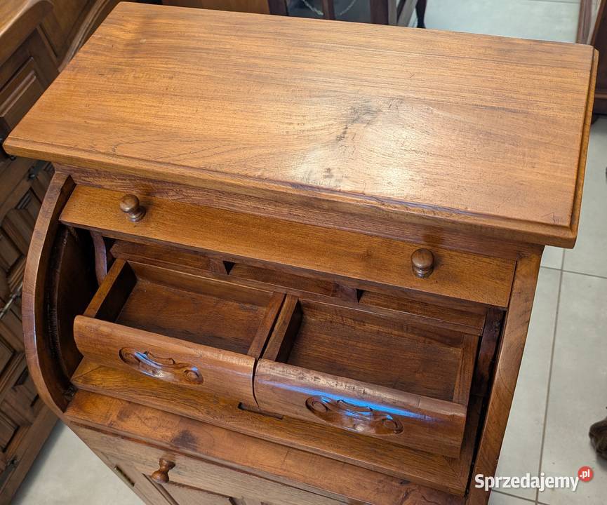 Piękny nieduży sekretarzyk kolonialnysklep Dąbrowa Górnicza sprzedam