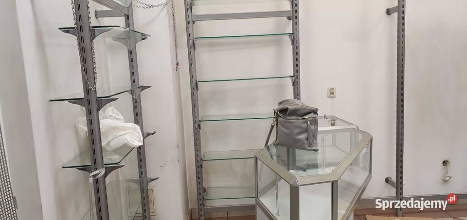 Regały sklepowe wieszaki wolnostojące ścianki mazowieckie Warszawa sprzedam