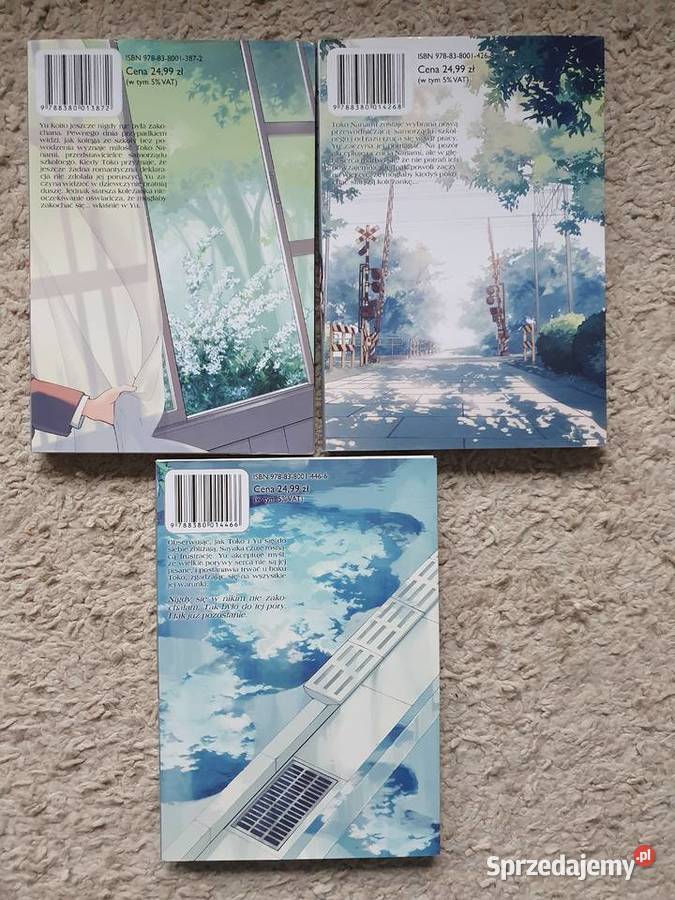 Gdy zakwitnie w nas miłość 3 tomy Manga Komiksy Gdynia
