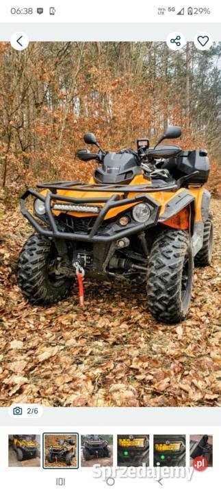 Can am outlander 650cm3 Lipusz