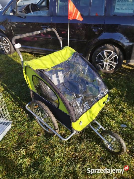 Przyczepka rowerowa podwójna