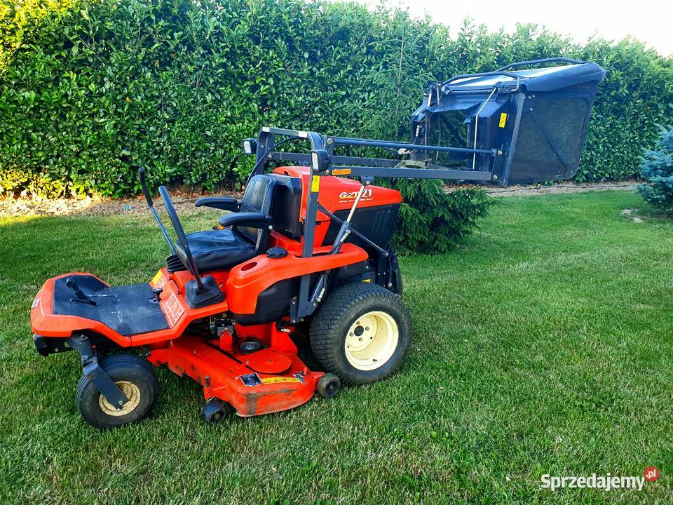KUBOTA GZD21 diesel zero turn górny wysyp Narzędzia ogrodnicze Kraków sprzedam