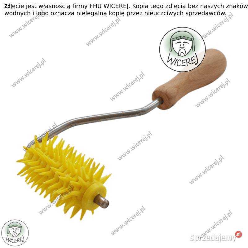 Rozluźniacz Wałkowy Kołowy do miodu Mały igły Pszczelarstwo Jaśliska