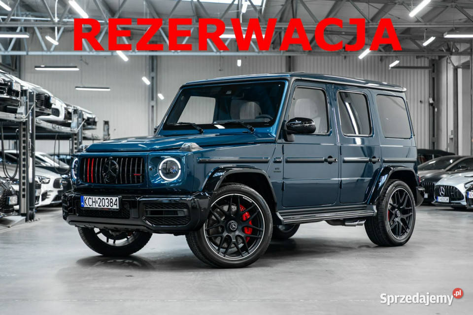 Mercedes G 63 AMG Ocean Blue G Manufaktur światła LED Węgrzce
