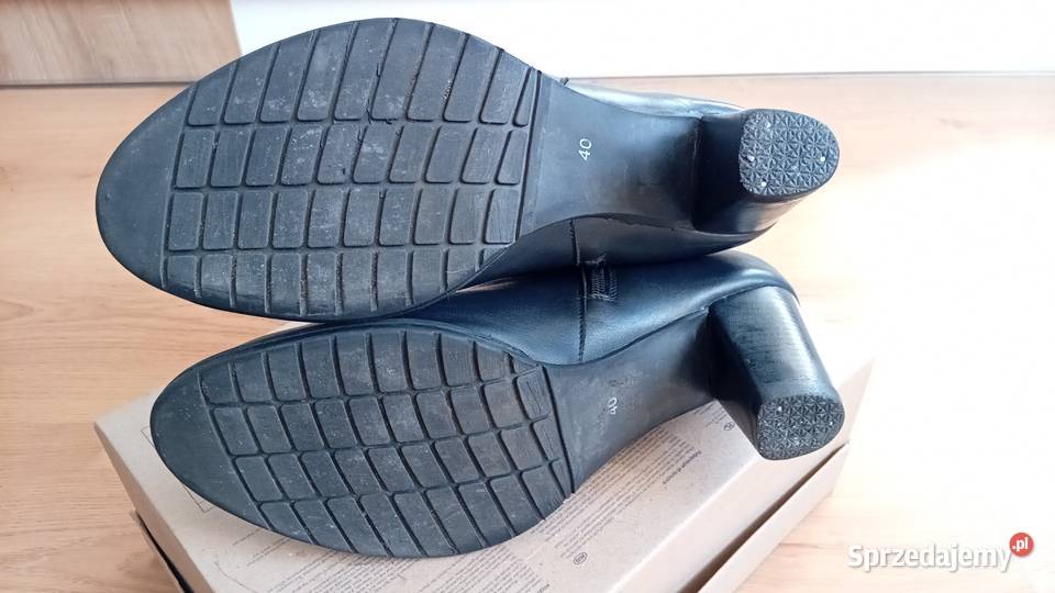 Buty trzewiki botki skóra r40 inna Rawicz sprzedam