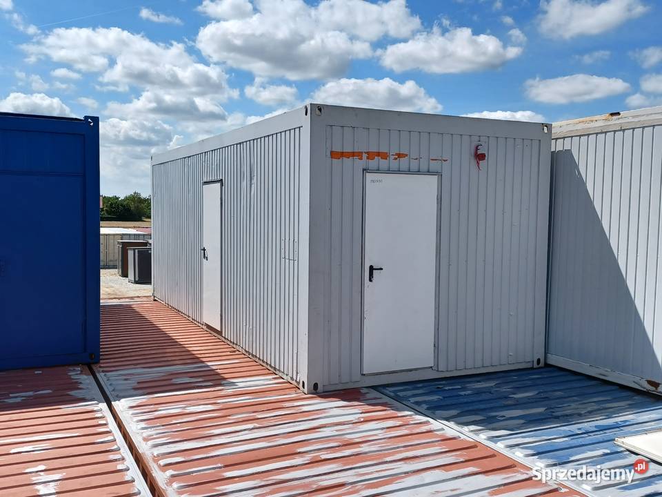 KONTENER MIESZKALNY BIUROWY Z WC I PRYSZNICEM dolnośląskie