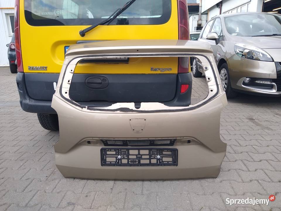Tylna pokrywa bagażnika Dacia Duster IOlI łódzkie Łódź
